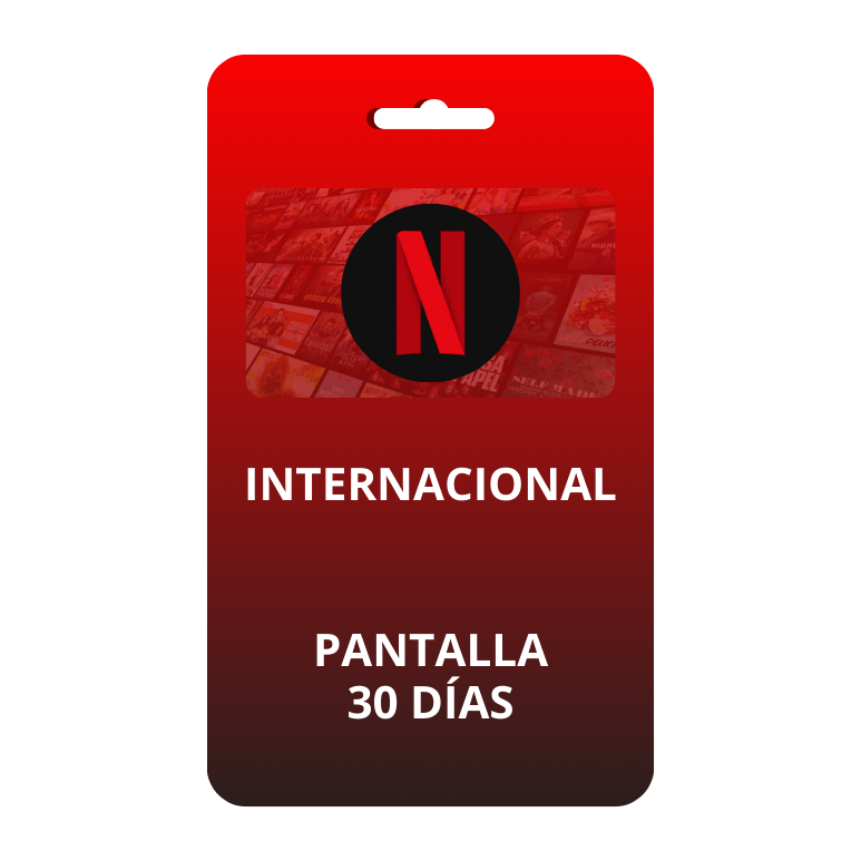 Netflix internacional pantalla